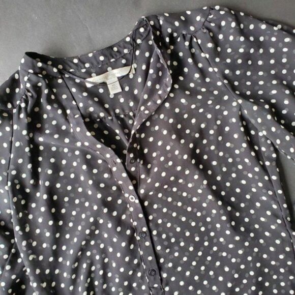💍Lauren Conrad Polka dot Blouse - Picture 3 of 8